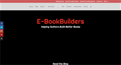 Desktop Screenshot of e-bookbuilders.com