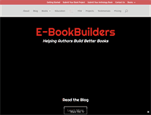 Tablet Screenshot of e-bookbuilders.com